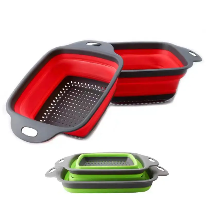 Foldable Vegetable Washing and Drain Basket